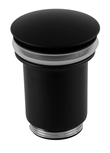 Донный клапан Remer 904CC114NO черный