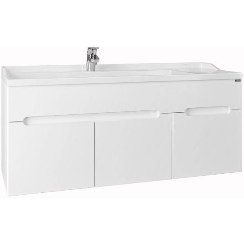 Тумба под раковину СанТа Лондон 224032 120х40 подвесная цвет белый