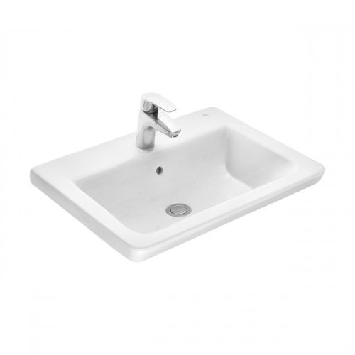 Раковина из сантехнического фарфора Roca The Gap Unik 7327472000 60х40 накладная цвет белый