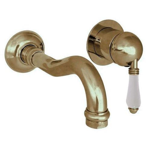 Смеситель для раковины Nicolazzi Petit M. Blanc 3478 BZ 76 встраиваемый в стену бронза