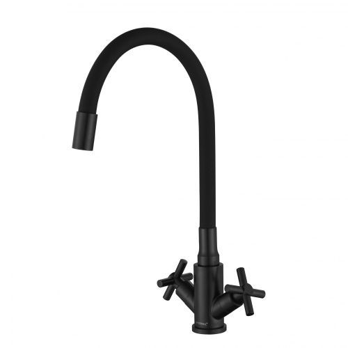 Смеситель Fmark FS8442H-01 на мойку черный