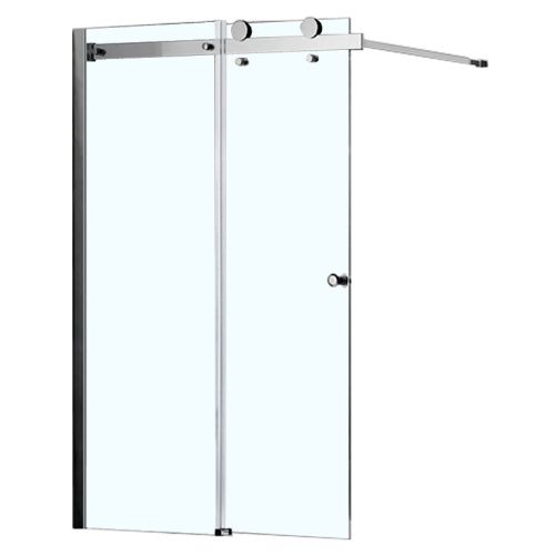 Душевая шторка на ванну Azario AZ-NKB6121 1000 100х150 стекло прозрачное профиль хром ориентация универсальная