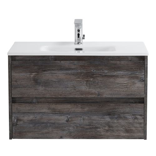 Тумба под раковину BelBagno Kraft 39 KRAFT 39-800/390-2C-SO-PP 80х40 подвесная цвет коричневый