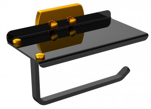 Бумагодержатель CeramaLux Azzuro 95607D