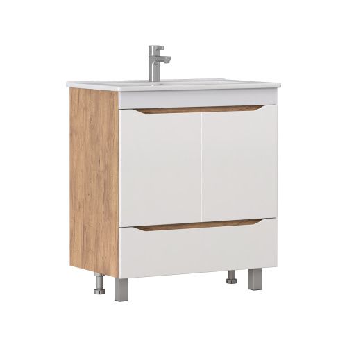 Тумба под раковину Vigo Neo tn.NEO.9696.60.2Y 60х40 напольная цвет белый