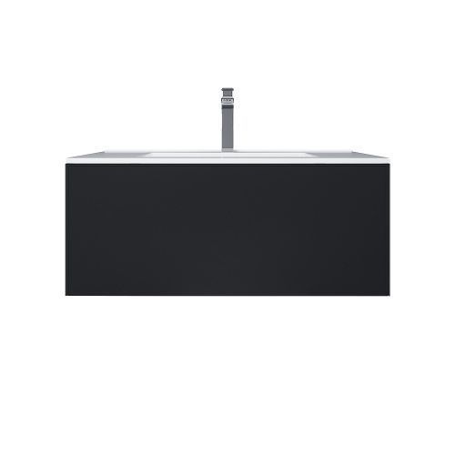 Тумба с раковиной Uperwood Parma Premium 39330205467 90х50 цвет черный