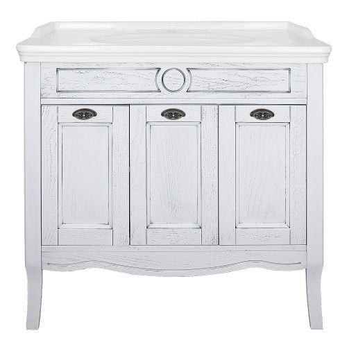 Тумба с раковиной Azario CAROLINA CS00090677 100х50 напольная цвет белый