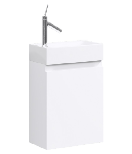 Тумба под раковину Aqwella Y Ln-MP.01.04/W 40х20 подвесная цвет белый