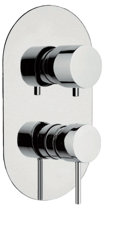 Смеситель для душа Remer X Style X92 встраиваемый в стену хром