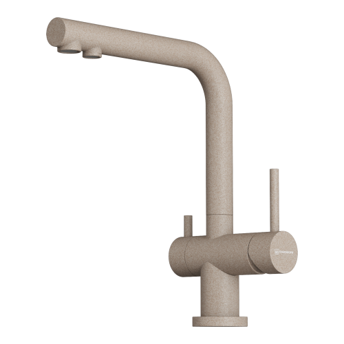 Смеситель для кухни Omoikiri Nagano-P 4974055 на мойку бежевый