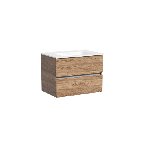 Тумба под раковину Sancos Urban UR70ECH 70х50 подвесная цвет коричневый