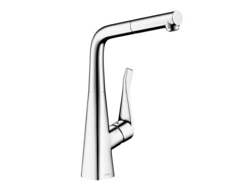Смеситель для кухни Hansgrohe Metris M71 14821000 на мойку хром