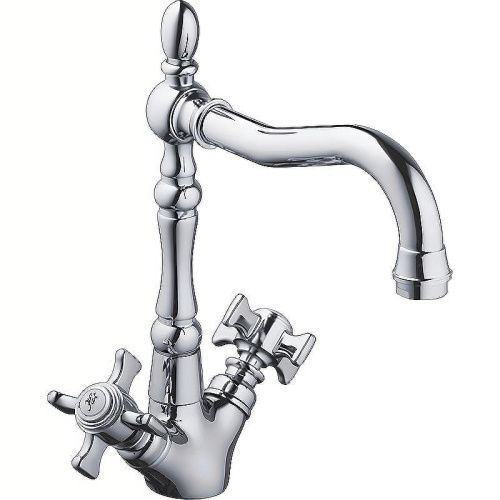 Смеситель для кухни Haiba HB24 HB4324 на мойку хром