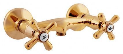 Смеситель для душа RavSlezak MORAVA MK180.5Z настенный золото
