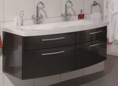 Тумба под раковину Puris Classic line WUA35146M(722/161) 140х50 подвесная цвет белый