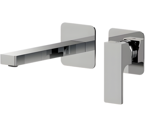 Смеситель для раковины Remer Absolute AU15PL встраиваемый в стену хром