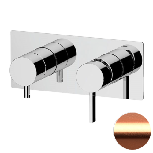 Смеситель для душа Remer Metrica MC93ZRP встраиваемый в стену медь