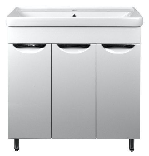 Тумба с раковиной Loranto Стиль CS00079169 80х50 цвет белый