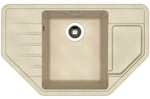 Кухонная мойка Dr.Gans Рио 25.080.C0800.402 80х50 цвет бежевый поверхность матовая