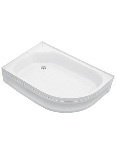 Душевой поддон акриловый Wemor 10000002120 120х80 белый с каркасом