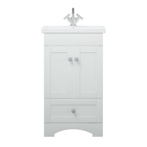 Тумба под раковину Corozo Техас SD-00000994 50х40 напольная цвет белый