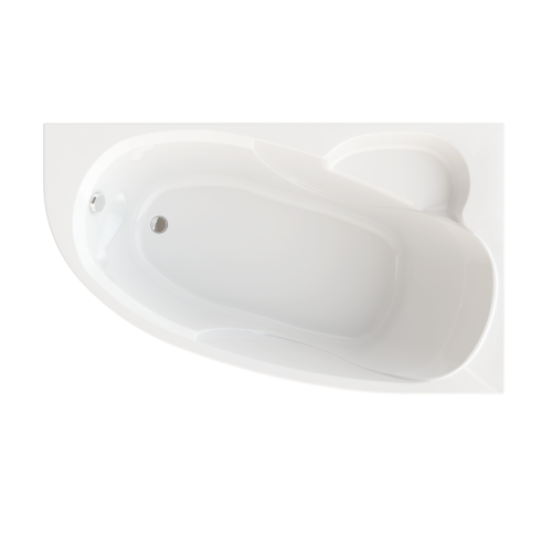 Ванна акриловая Тритон Изабель Щ0000048746 170х100 пристенная асимметричная без каркаса