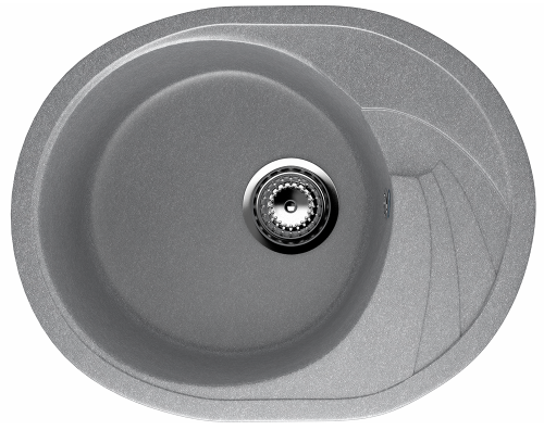 Кухонная мойка Ulgran Classic U-403-342 60х45 цвет серый
