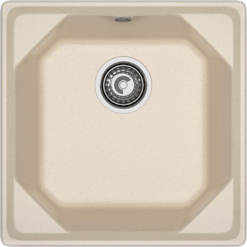 Кухонная мойка Granfest Unique U-500 кашемир 50х50 цвет бежевый поверхность матовая