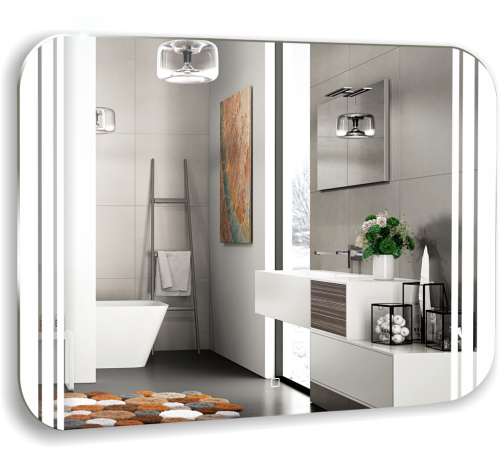 Зеркало с подсветкой Azario LED-00002524 90х70