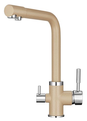 Смеситель для кухни Granula 2015, ПЕСОК на мойку бежевый