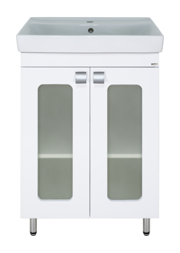 Тумба под раковину Misty Урал Э-Ура-01060-021Н 60х40 напольная цвет белый