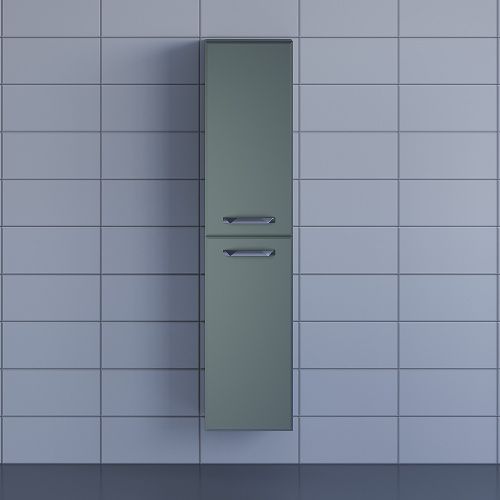 Шкаф-пенал Uperwood Foster 291020528 40х160 подвесной цвет серый