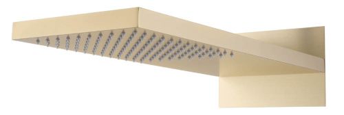 Верхний душ Boheme Fusion 419-G 25х55 золото