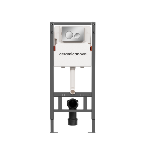 Инсталляция для унитаза с кнопкой Ceramica Nova Balance/Circle CN121001CH