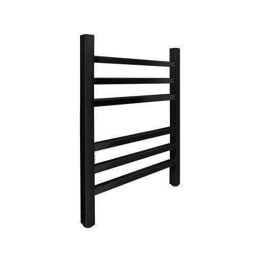 Полотенцесушитель водяной Indigo Aletto LALWPF60-50BR 55х65 черный