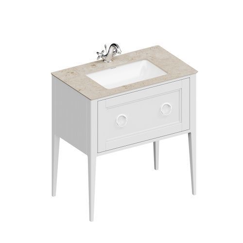 Тумба под раковину Kerama Marazzi PLAZA PL.CN.80.1\WHT.M 80х50 напольная цвет белый