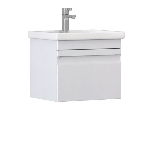 Тумба под раковину Vigo Holly 038 50х40 подвесная цвет белый