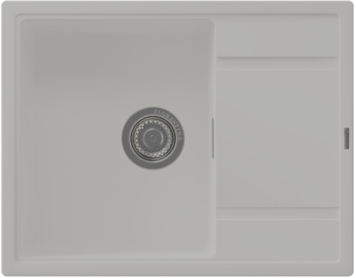 Кухонная мойка Florentina Эстель 650 20.520.C0650.201 65х50 цвет белый поверхность матовая