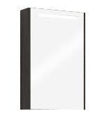 Зеркало-шкаф Aquaton Сильва 1A215502SIW5L 50х80 подвесной цвет коричневый