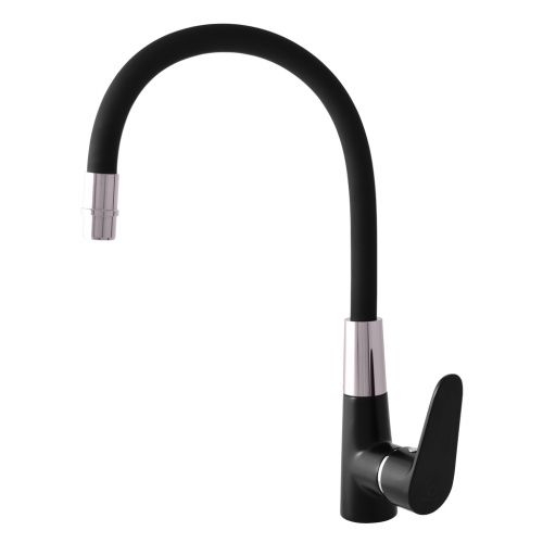 Смеситель для кухни RavSlezak AMUR AM719.5/10CMATC на мойку черный