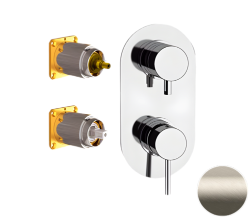 Смеситель для душа Remer X Style X93KBXV встраиваемый в стену нержавеющая сталь