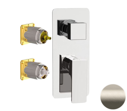 Смеситель для душа Remer Absolute AU93KBXV встраиваемый в стену нержавеющая сталь