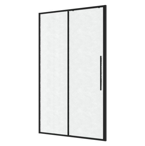 Душевая дверь Niagara Nova NG-84-L11CHB 110х195 стекло шиншилла профиль черный