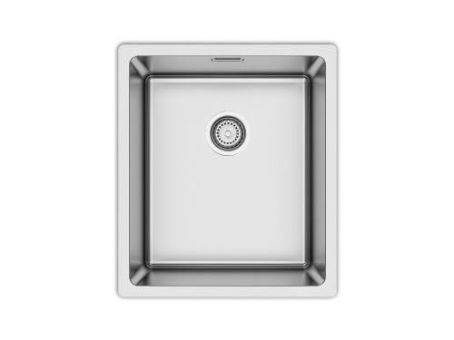 Кухонная мойка Ukinox Techno TEB340.400 -GT10P 40х35 цвет нержавеющая сталь поверхность брашированная