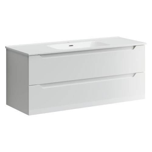 Тумба под раковину Sancos Norma 2.0 NR2.0120-1W 120х50 подвесная цвет белый