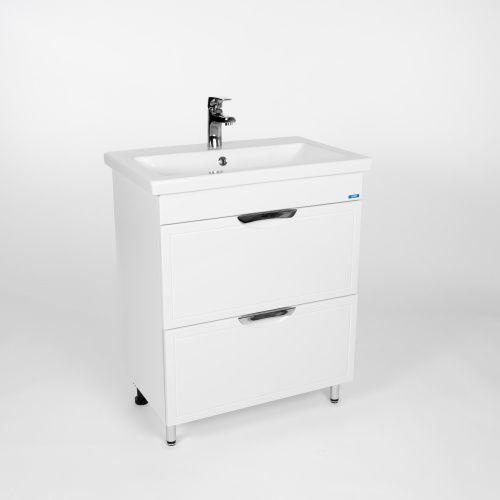 Тумба под раковину Viant Лима VLIM70CO-T2Y 70х40 напольная цвет белый