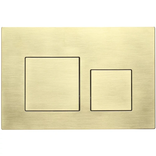 Клавиша смыва механическая Veconi FLUSH FLV4-G цвет золото