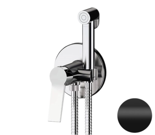 Гигиенический душ со смесителем Remer SL65WNO черный