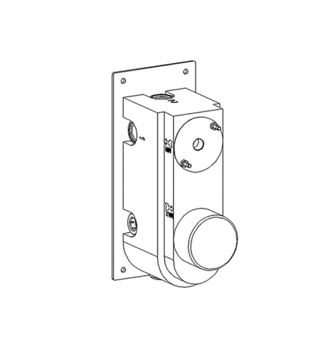 Встраиваемая часть смесителя Carimali W21231CR