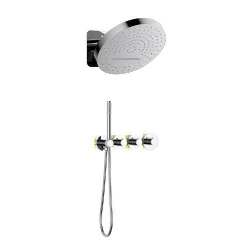 Душевая система Timo Saona SX-2329/00SM встраиваемая в стену цвет хром с термостатом